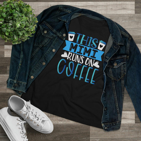This Mimi Runs On Coffee T-Shirt - Faith Filled Coffee - faithfilledcoffee.com - Fresh roasted coffee beans - Premium coffee