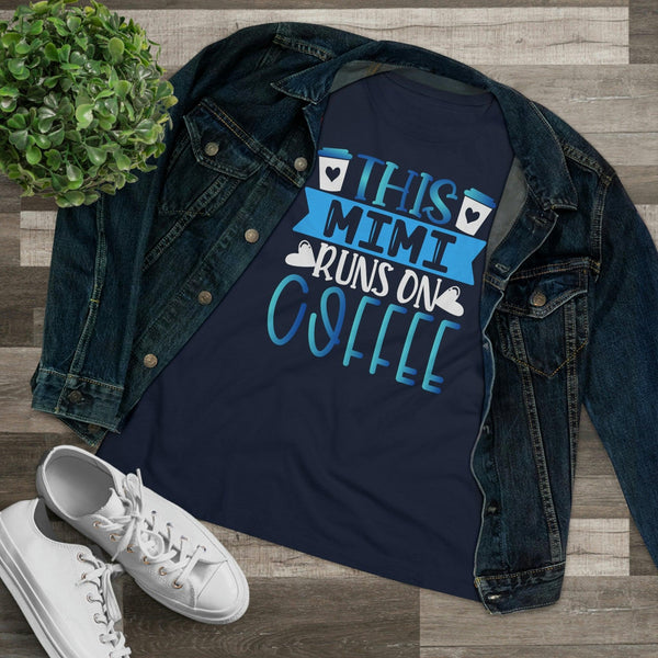 This Mimi Runs On Coffee T-Shirt - Faith Filled Coffee - faithfilledcoffee.com - Fresh roasted coffee beans - Premium coffee