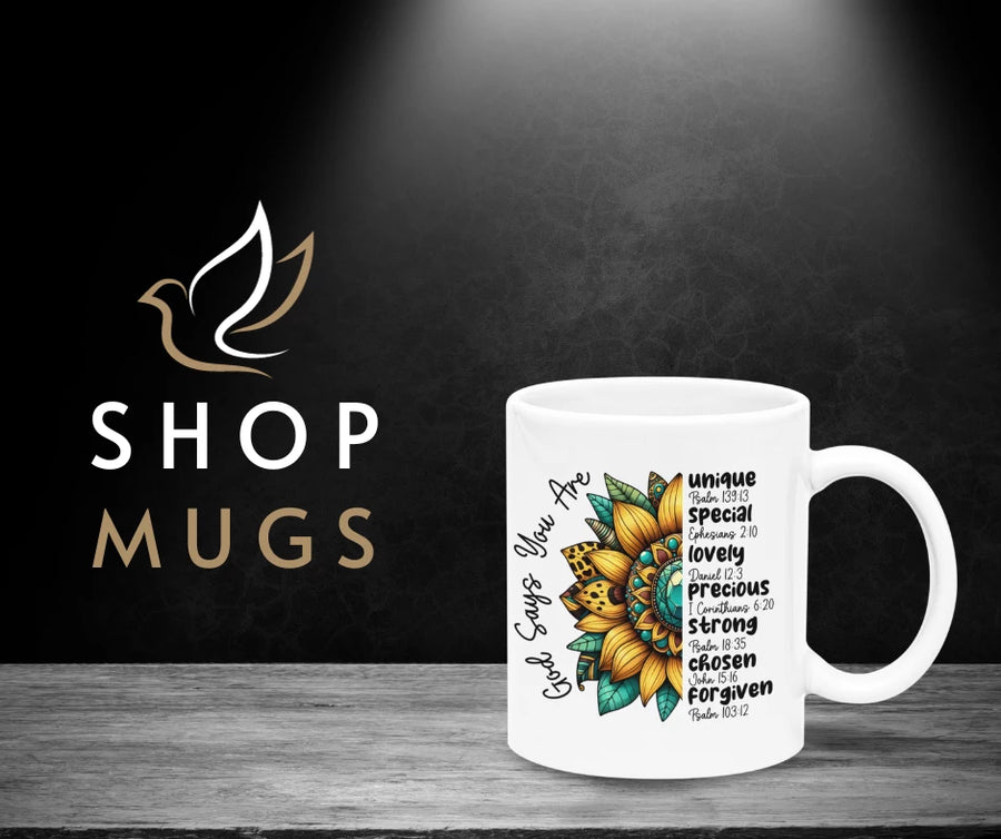 Coffee Mugs - Faith Filled Coffee - faithfilledcoffee.com - Fresh roasted coffee beans - Premium coffee