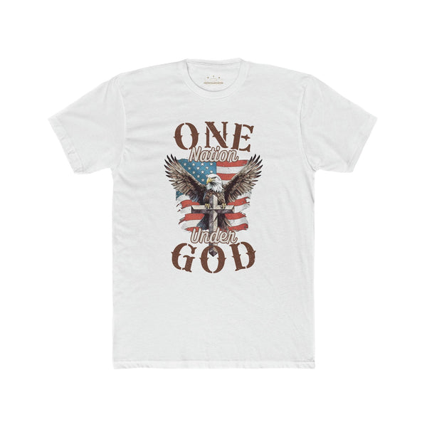 One Nation Under God T-Shirt - Faith Filled Coffee - faithfilledcoffee.com - Fresh roasted coffee beans - Premium coffee