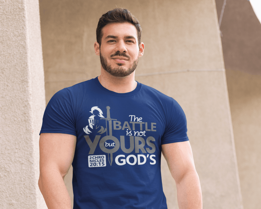 Gods Battle T-Shirt - Faith Filled Coffee - faithfilledcoffee.com - Fresh roasted coffee beans - Premium coffee