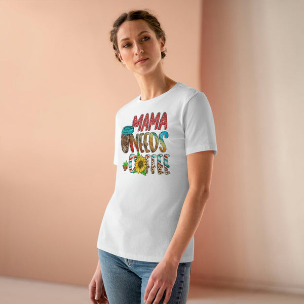 Mama Needs Coffee T-Shirt - Faith Filled Coffee - faithfilledcoffee.com - Fresh roasted coffee beans - Premium coffee