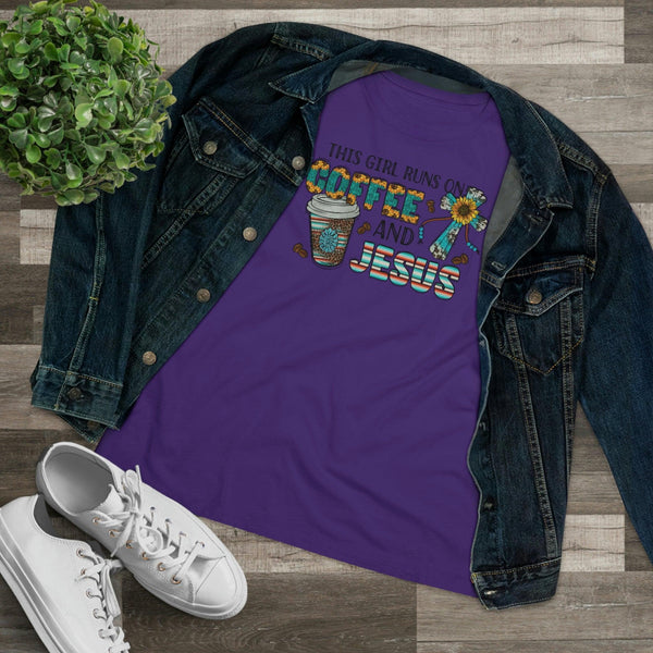 Coffee and Jesus T-Shirt - Faith Filled Coffee - faithfilledcoffee.com - Fresh roasted coffee beans - Premium coffee