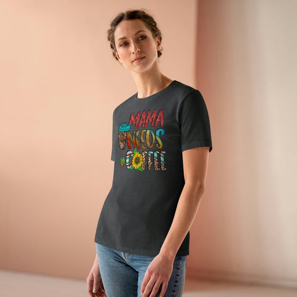 Mama Needs Coffee T-Shirt - Faith Filled Coffee - faithfilledcoffee.com - Fresh roasted coffee beans - Premium coffee