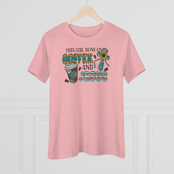 Coffee and Jesus T-Shirt - Faith Filled Coffee - faithfilledcoffee.com - Fresh roasted coffee beans - Premium coffee