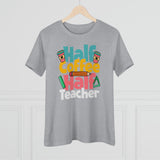 Half Coffee Half Teacher T-Shirt - Faith Filled Coffee - faithfilledcoffee.com - Fresh roasted coffee beans - Premium coffee