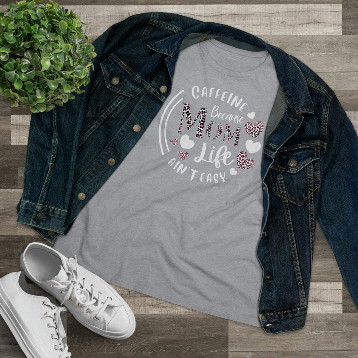Mom Life T-Shirt - Faith Filled Coffee - faithfilledcoffee.com - Fresh roasted coffee beans - Premium coffee