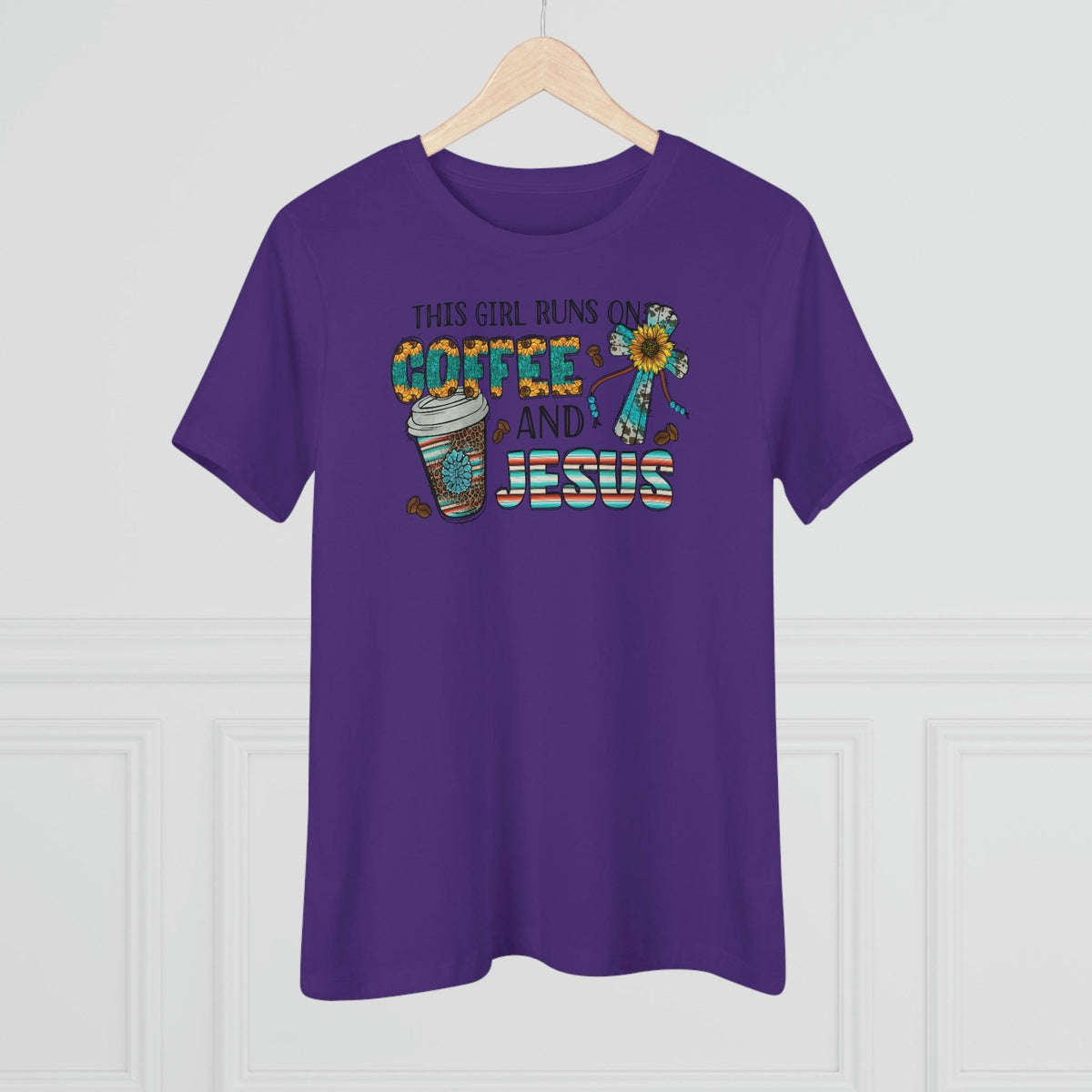 Coffee and Jesus T-Shirt - Faith Filled Coffee - faithfilledcoffee.com - Fresh roasted coffee beans - Premium coffee