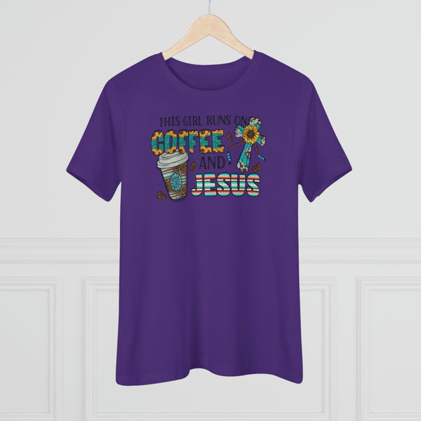 Coffee and Jesus T-Shirt - Faith Filled Coffee - faithfilledcoffee.com - Fresh roasted coffee beans - Premium coffee